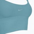 Sportmelltartó Nike Zenvy Rib Light Support smokey blue/white 3