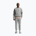 Férfi nadrág Nike Club Cuffed Brushed dark grey heather/light smoke grey/white 2