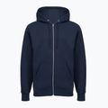 Férfi Nike Club teljes cipzáras kapucnis pulóver obszidián/obszidián/fehér 6