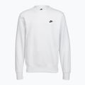 Férfi pulóver Nike Club Fleece Crew white/black 7