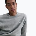 Férfi Nike Club Fleece Crew pulóver sötétszürke szürke/fehér 4