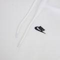Férfi pulóver Nike Club Pullover Hoodie white/white/black 9