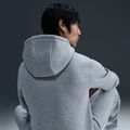 Férfi pulóver Nike Club Full Zip Hoodie dark grey heather/light smoke grey/white 6