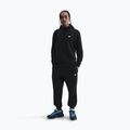 Férfi kapucnis pulóver Nike Club Pullover Hoodie black/black/white 2