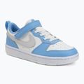 Gyerekcipők Nike Court Borough Low Recraft summit white/cobalt pulse/vast grey