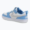 Gyerekcipők Nike Court Borough Low Recraft summit white/cobalt pulse/vast grey 3