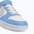 Gyerekcipők Nike Court Borough Low Recraft summit white/cobalt pulse/vast grey 7