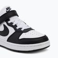 Gyermekcipő Nike Court Borough Low Recraft white/black 7