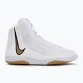 Nike Inflict 4 birkózócipő fehér/metálarany/fotópor/fekete 2