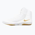 Nike Inflict 4 birkózócipő fehér/metálarany/fotópor/fekete 2