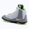 Nike Inflict 4 labdarúgó birkózócipő szürke/lime blast/antracit/fehér 3