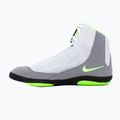 Nike Inflict 4 labdarúgó birkózócipő szürke/lime blast/antracit/fehér 2