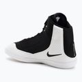 Nike Inflict 4 fekete/fehér/farkas szürke birkózócipő 3