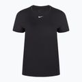 Női edzőpóló Nike One Classic Dri-Fit fekete/fehér 7