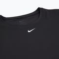 Női edzőpóló Nike One Classic Dri-Fit fekete/fehér 9