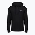 Férfi kapucnis pulóver Nike Sportswear Club Knit Pullover Hoodie black/black/white 4