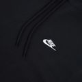 Férfi kapucnis pulóver Nike Sportswear Club Knit Pullover Hoodie black/black/white 6