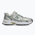New Balance 530-as ezüst metál/mályvazöld cipő 2