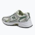 New Balance 530-as ezüst metál/mályvazöld cipő 3