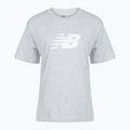 Női póló New Balance Sport Jersey Relaxed Logo reflection/white/light arctic grey