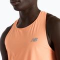 Férfi New Balance Race Day Ultra Light Singlet hotmango futó tank felső 4