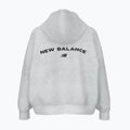 Női New Balance Reimagine Fleece kapucnis pulóver ashheath 2