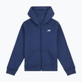 Gyerek pulóver New Balance Brush Back Small Logo Full Zip Hoodie nb navy
