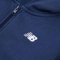 Gyerek pulóver New Balance Brush Back Small Logo Full Zip Hoodie nb navy 3