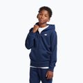 Gyerek pulóver New Balance French Terry Small Logo Full Zip Hoodie nb navy