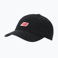 New Balance 6 Panel Patch Logo sapka fekete
