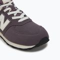 New Balance 574's V1 sötét jég bor cipők 7