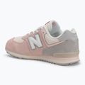 New Balance 574's V1 héj rózsaszín cipők 3