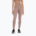 Női futóleggings New Balance Harmony High Rise earth shadow