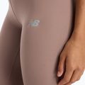 Női futóleggings New Balance Harmony High Rise earth shadow 5