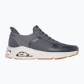 Férfi cipő SKECHERS Uno Tres-Air Necessairy Comfort charcoal 2