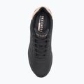 Női cipő SKECHERS Uno Wedge Hi Steps black/rose gold 5