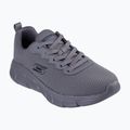 Férfi SKECHERS Bobs B Flex Chill Edge sötét szürke cipő 8
