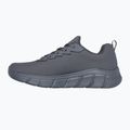 Férfi SKECHERS Bobs B Flex Chill Edge sötét szürke cipő 10