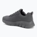 Férfi SKECHERS Bobs B Flex Chill Edge sötét szürke cipő 3