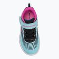 SKECHERS Microspec Advance aqua/lila gyermekcipő 5