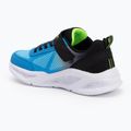 SKECHERS Meteor Lights fekete/kék gyermekcipő 3