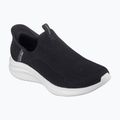 Női SKECHERS Ultra Flex 3.0 Easy Win fekete/fehér cipő 8