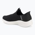 Női SKECHERS Ultra Flex 3.0 Easy Win fekete/fehér cipő 3