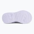 SKECHERS Heart Lights Retro Hearts gyerek cipő navy bőr/multi trim 4