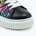 Gyerekcipő SKECHERS Hi Ridge Heart Takeover black/multicolor 7