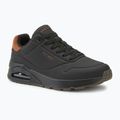 Férfi cipő SKECHERS Uno Suited On Air black/chestnut