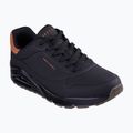 Férfi cipő SKECHERS Uno Suited On Air black/chestnut 8