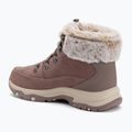 Női Skechers Trego Snow Worries cipő mauve 3