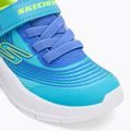 SKECHERS Microspec Advance gyermek cipő türkizkék 7