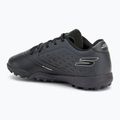 Skechers Razor Gold 1.5 TF fekete/ezüst gyermek focicipő 3